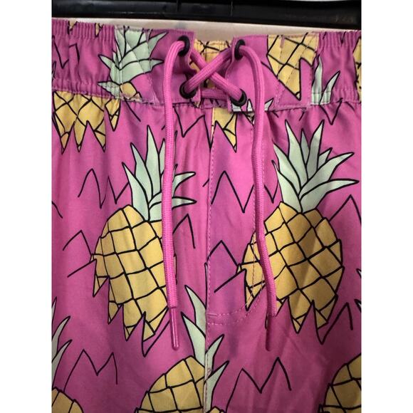 SOVEREIGN CODE NWT Joyride Pineapple Swim Trunks Size Large - Picture 5 of 9